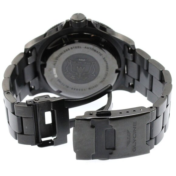GLYCINE Combat Sub 42 GL0080 Date black Dial Automatic Men's Watch - Picture 9 of 11